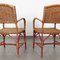 Sessel aus Rattan, 1930er, 2er Set 6