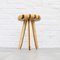 Swedish Striped Milking Stool in Pine and Teak by Andreas Zätterqvist, 2010s, Image 4