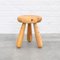 Swedish Milking Stool in Pine and Teak by Andreas Zätterqvist, 2010s 2