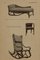 Jugendstil Sitzmöbel Modell Nr. 715 von Gustav Siegel für Jacob & Josef Kohn, 1905, 3er Set 12