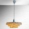 Mid-Century Crystal Ceiling Light attributed to Eriksmåla, Sweden, 1960s 5