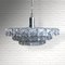 Mid-Century Crystal Ceiling Light attributed to Eriksmåla, Sweden, 1960s 6