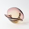 Sommerso Muschelschale aus Glas von Murano, 1950er 2
