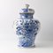 Große blau-weiße Delfter Vase von Aprey 8