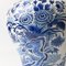 Large Blue and White Delftware Vase from Aprey 4