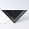 Lampade da parete vintage triangolari nere di Herda, anni '80, set di 2, Immagine 3