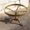 Vintage Louis XV French Round Marble & Brass Coffee Table, 1960s 12