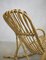 Vintage Rattan Bamboo Rocking Chair from Rohé Noordwolde, Image 3