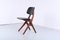 Teak Scissor Dining Chairs by Louis van Teeffelen for Webe, 1950s, Set of 5 14