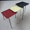 Model Soumba Nesting Tables by Mathieu Mategot, 1953, Set of 3 2