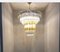 Mid-Century Modern Clear and Brown Murano Glass Triedri Chandelier from Venini, 1970s 8