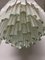 Mid-Century Modern Cascade Chandelier in White Murano Glass from Mazzega, 1970s, Image 4