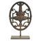 19th Century Cast Iron Convent Ornament on Base, Image 1