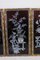 Asian Style Lacquer Panels, 1950s, Set of 4 3