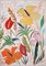 Romina Milano, Diptyque Tropical Wild Hibiscus Bloom, 2023, Acrylique sur Papier 7