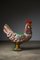 Figura a forma di gallo vintage in legno intagliato, anni '50, Immagine 2