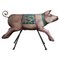 Carved Wood Pig Carousel Figure, 1950s 1