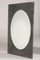 Mid-Century Modern Oval Wall Mirrors attributed to Sergio Rodrigues, 1960s, Set of 2, Image 3