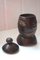 Folk Art Carved Nut Storage Pot, Image 5