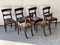 19th Century English Mahogany Dining Room Chairs and Table, 1850s, Set of 7 10
