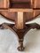 19th Century English Mahogany Dining Room Chairs and Table, 1850s, Set of 7 5