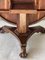 Mesa y sillas de comedor inglesas de caoba, siglo XIX, década de 1850. Juego de 7, Imagen 5