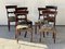 19th Century English Mahogany Dining Room Chairs and Table, 1850s, Set of 7 11