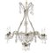 Chandelier with Crystal Beads, 1900s, Image 1