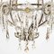 Chandelier with Crystal Beads, 1900s 3