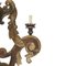 Large Nine Lights Wall Light in Silvered Wood, 1800s 4