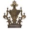 Large Nine Lights Wall Light in Silvered Wood, 1800s 1