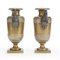 Empire Bronze Vases with Swan Handles, Set of 2 4