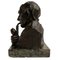 Hans Muller, Bust of Man with Pipe, Late 1800s, Bronze 7