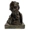 Hans Muller, Busto de hombre con pipa, finales del siglo XIX, bronce, Imagen 1