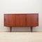 Credenza alta in teak, Danimarca, anni '60, Immagine 1