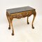 Marble Top Gilt Wood Side Table in the style of William Kent, 1930s 2