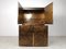 Hollywood Regency Lacquer Bar Cabinet, 1970s, Image 3