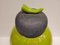 Jarrones vintage verdes de cerámica Raku de Befos. Juego de 3, Imagen 11