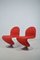 Danish 1-2-3 System Chairs by Verner Panton for Fritz Hansen, 1970s, Set of 2, Image 3