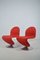 Sillas System 1-2-3 danesas de Verner Panton para Fritz Hansen, años 70. Juego de 2, Imagen 3