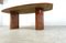 Red Marble Oval Dining Table, 1970s, Image 9