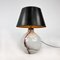 Marbled Glass Table Lamp by Peil & Putzler, 1970s, Image 1