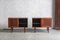 Cabinets in Rosewood, Denmark, 1960s, Set of 2 3