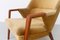 Danish Modern Golden Velvet Lounge Chair by Kurt Olsen for Slagelse Møbelværk, 1950s 9