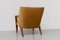 Danish Modern Golden Velvet Lounge Chair by Kurt Olsen for Slagelse Møbelværk, 1950s 5