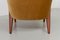 Danish Modern Golden Velvet Lounge Chair by Kurt Olsen for Slagelse Møbelværk, 1950s, Image 13