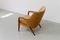 Danish Modern Golden Velvet Lounge Chair by Kurt Olsen for Slagelse Møbelværk, 1950s 7