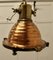 Vintage Copper and Brass Nautical Search or Spot Light, 1890s 7