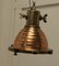 Vintage Copper and Brass Nautical Search or Spot Light, 1890s 5