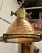 Vintage Copper and Brass Nautical Search or Spot Light, 1890s 4